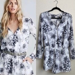 Free People Floral Romper